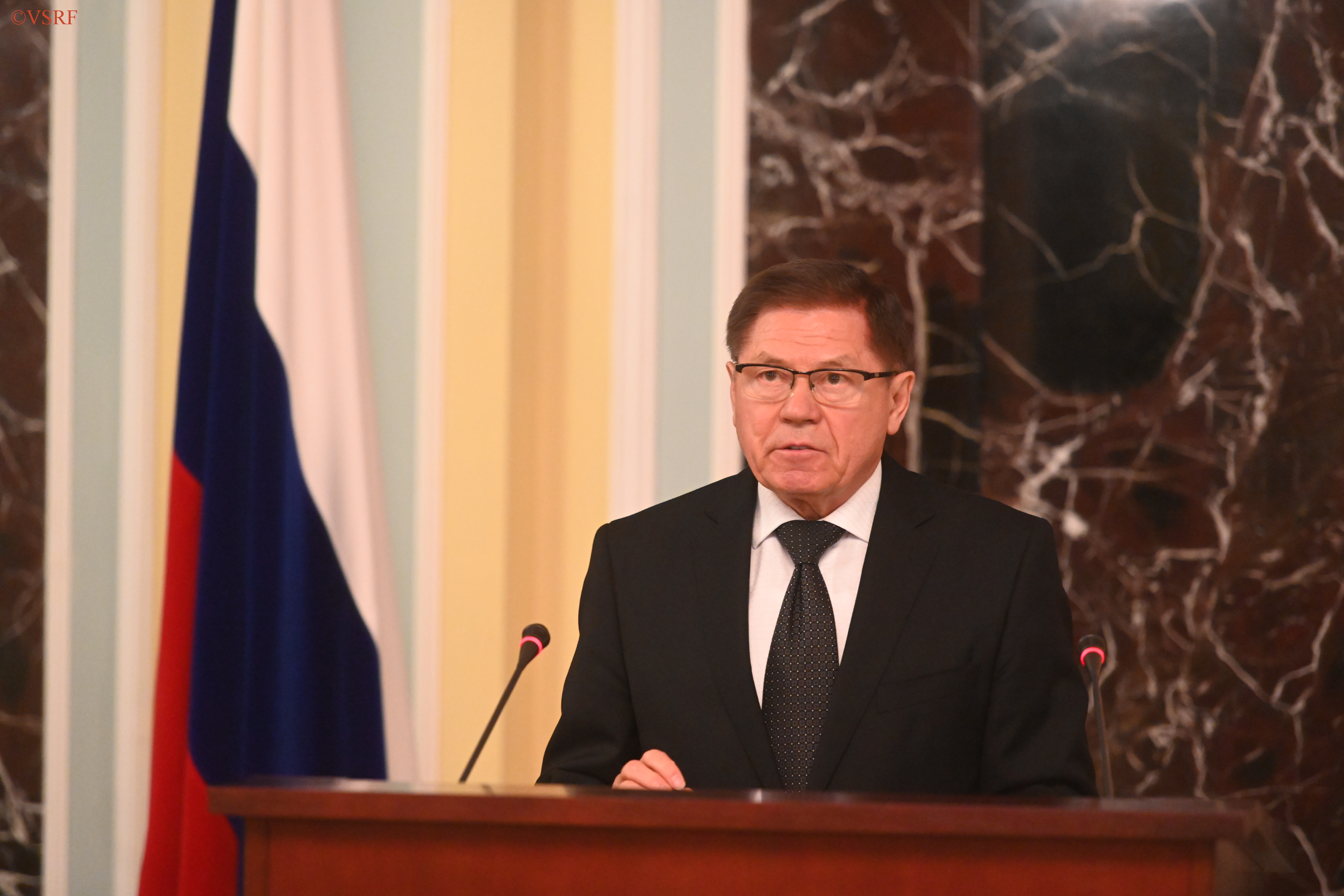 Выступление Председателя Верховного Суда РФ Вячеслава Лебедева в рамках Пленарного заседания Совета судей Российской Федерации (Москва, 25 мая 2021 года)
