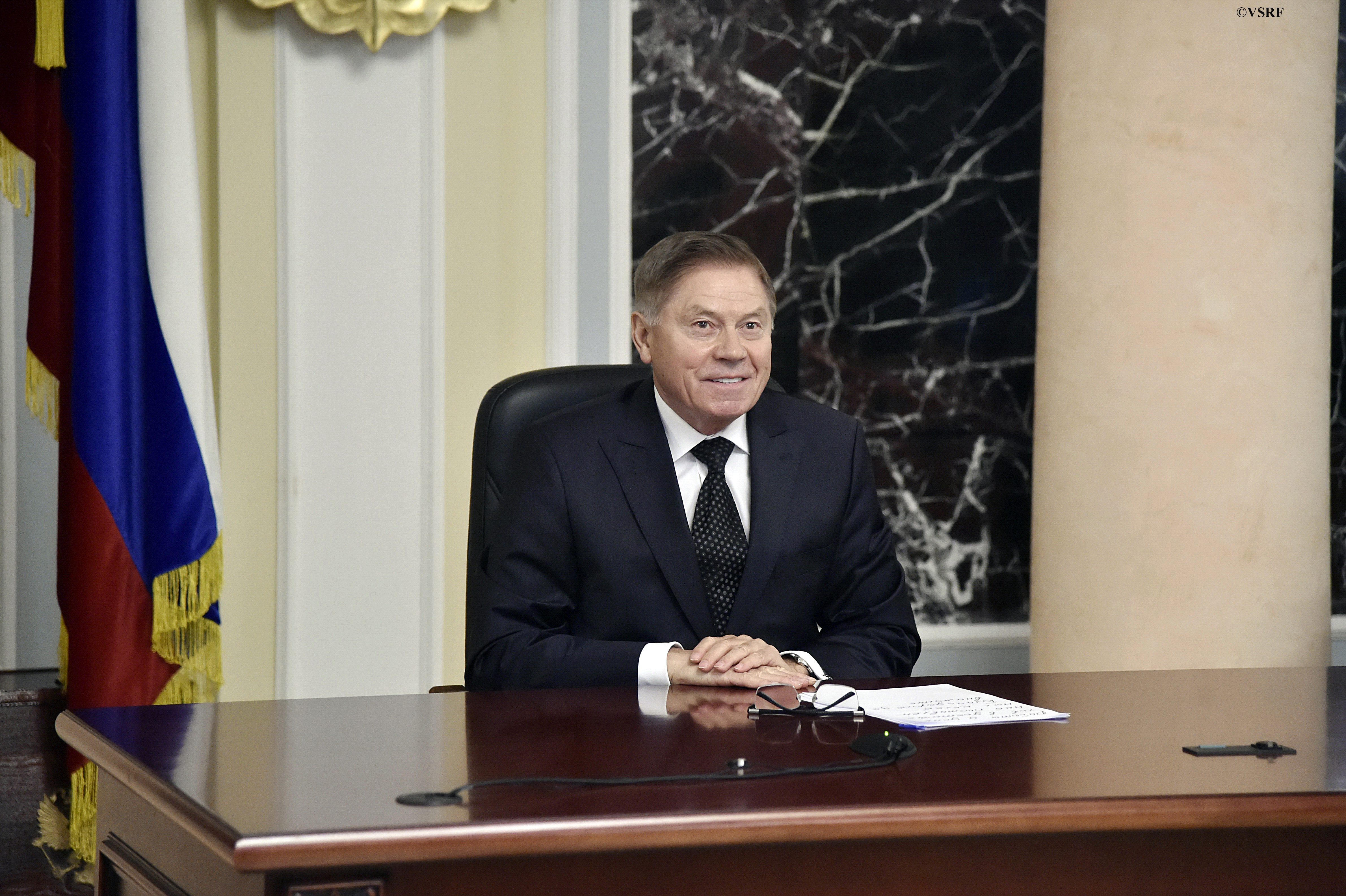 Выступление Председателя Верховного Суда Российской Федерации Вячеслава Михайловича Лебедева в режиме видеоконференцсвязи на Форуме стран Шелкового пути, посвященном вопросам международного судебного сотрудничества (Москва-Пекин, 26 сентября 2017 года)